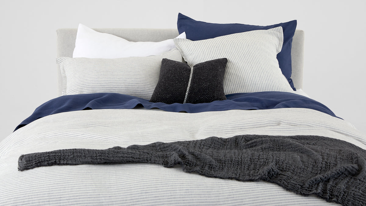 Kos Pillowcase 100 Linen Sheets Abode Living