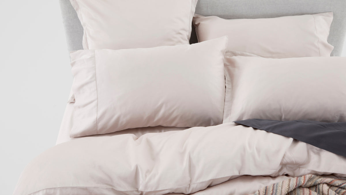 Nova Pillowcase 375 Thread Count Cotton in 6 Colours Abode Living